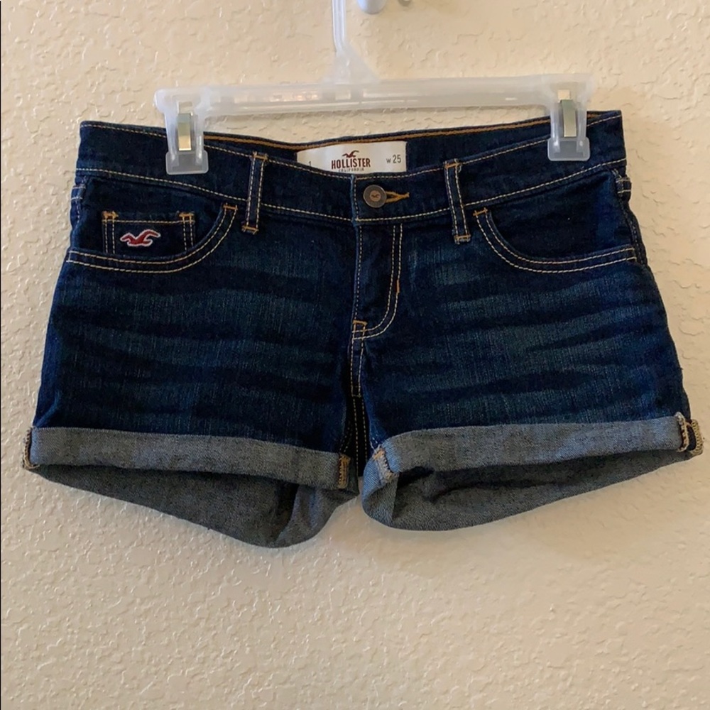 Hollister Cuffed Jean Shorts